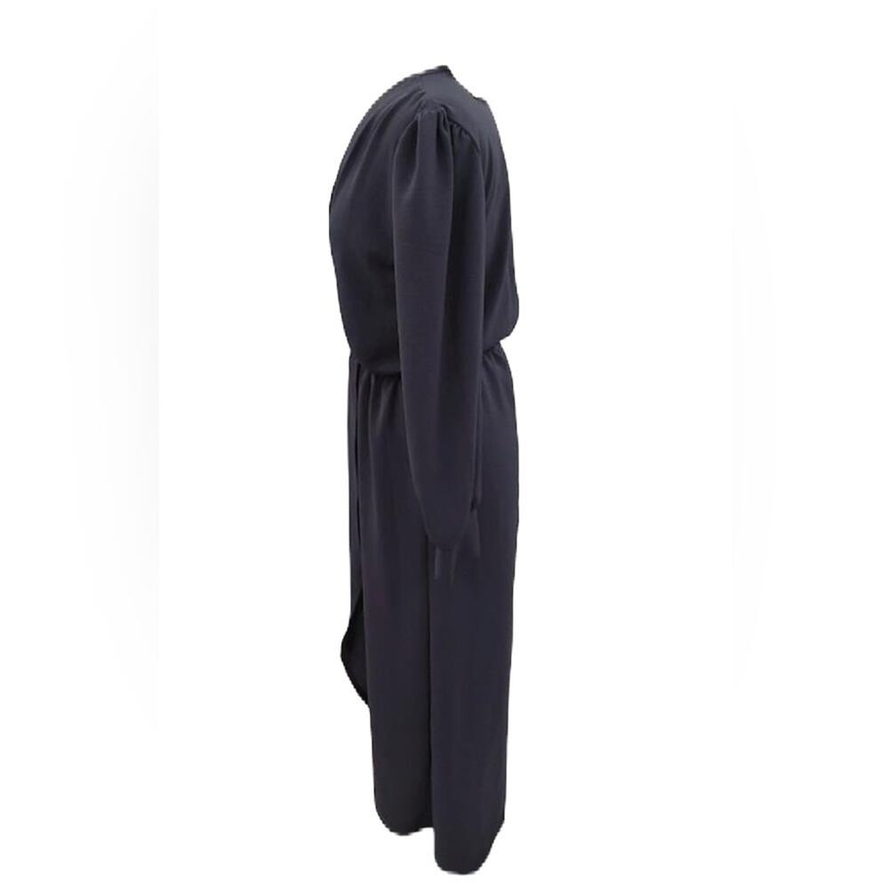 NEW Fraiche by J Long Sleeve Faux Wrap Dress Size M - Picture 4 of 5